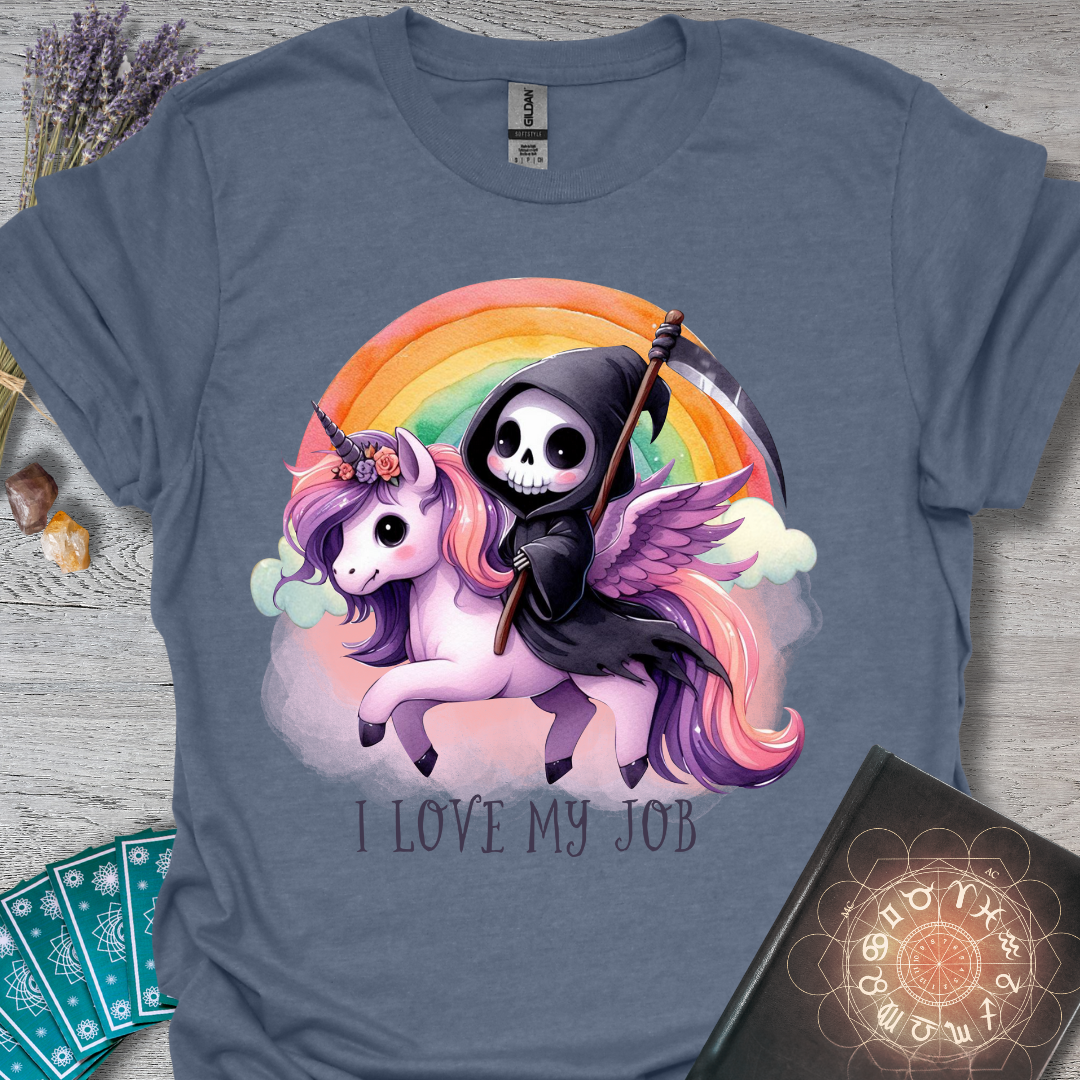 Grim Reaper I Love My Job T-Shirt