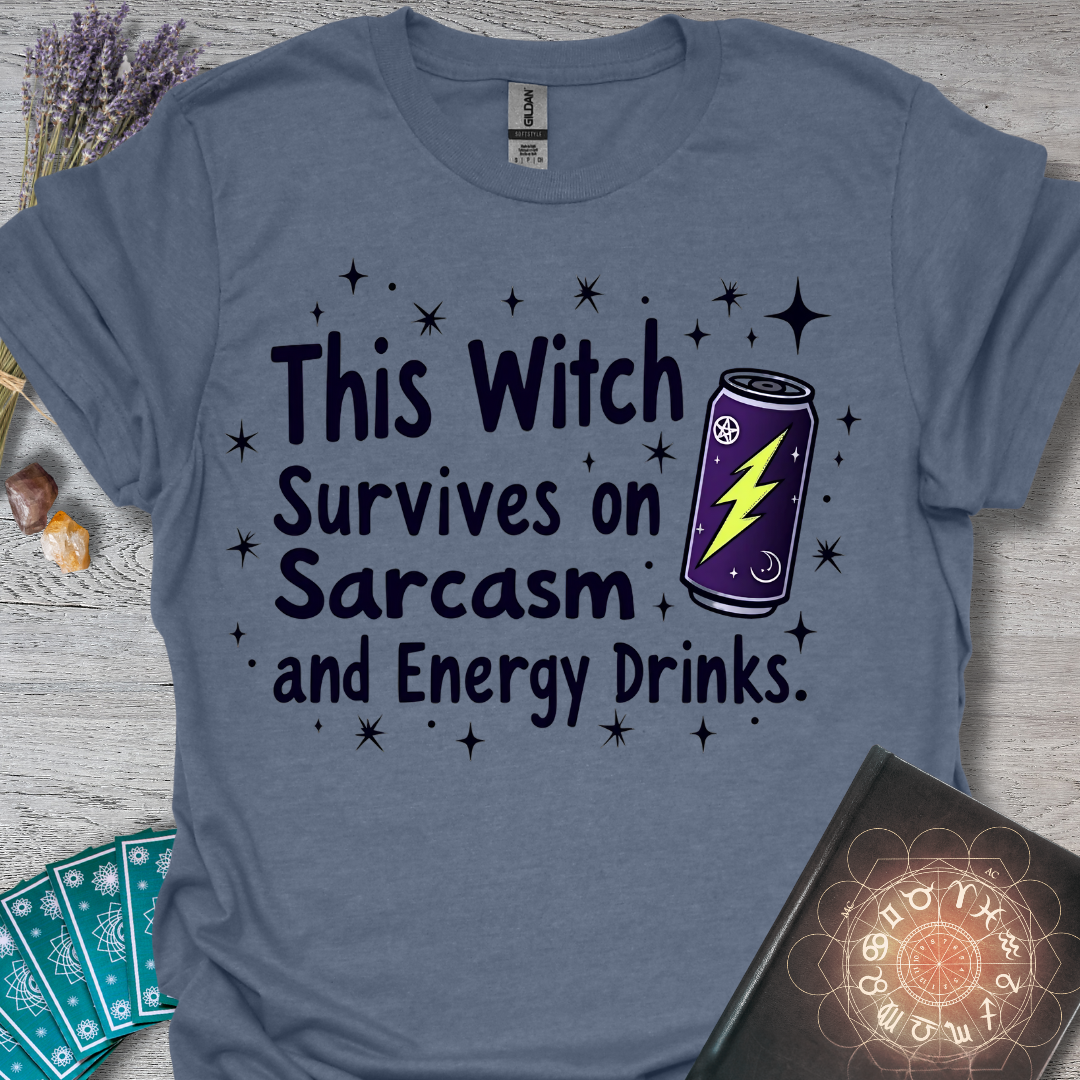 Sarcasm and Energy Witch T-Shirt