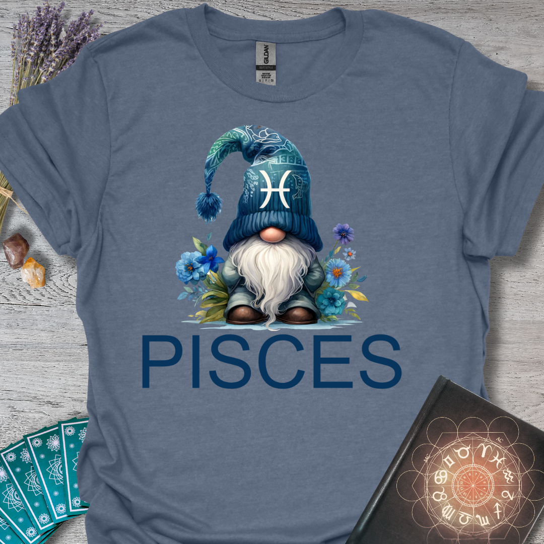 Pisces Gnome 2 T-Shirt