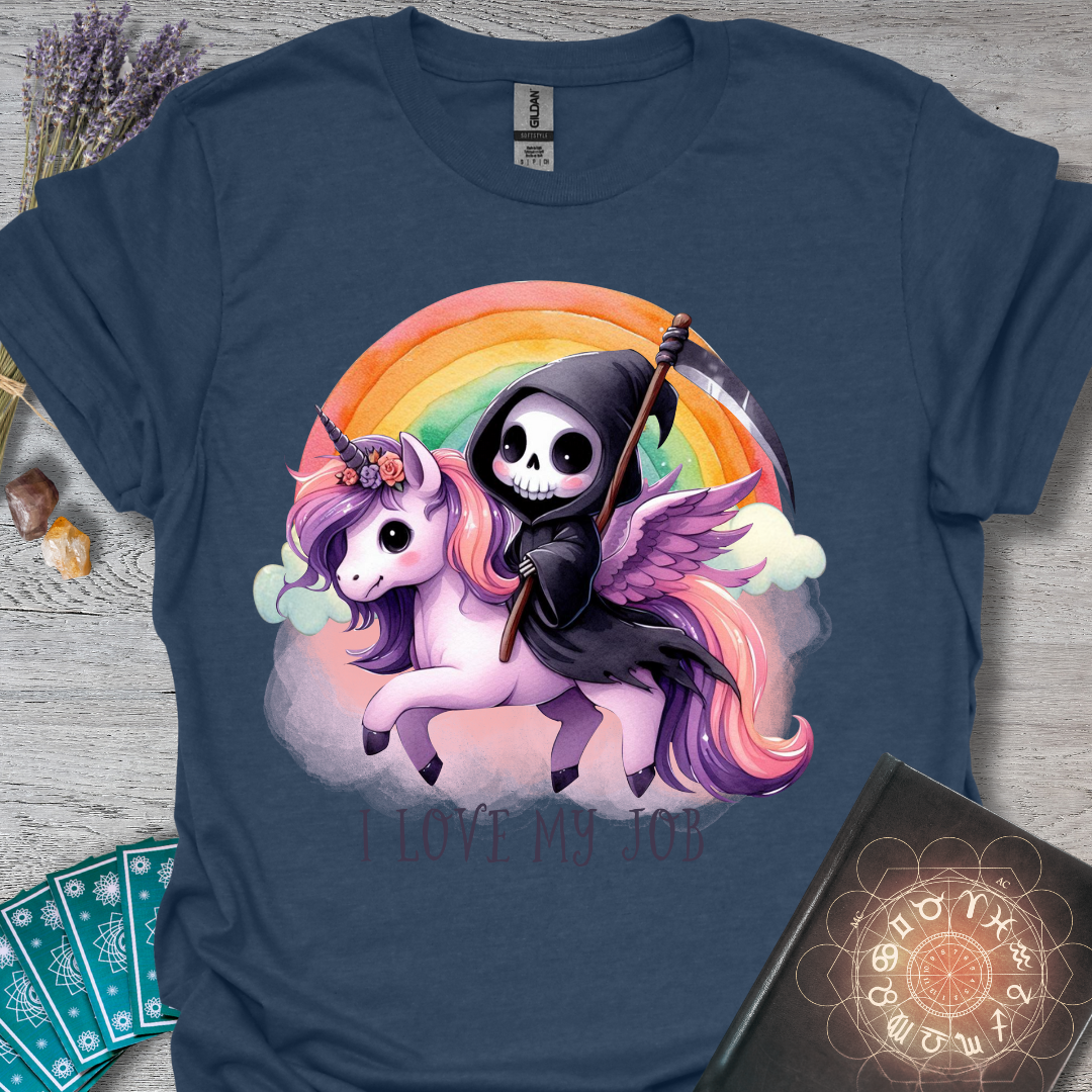 Grim Reaper I Love My Job T-Shirt
