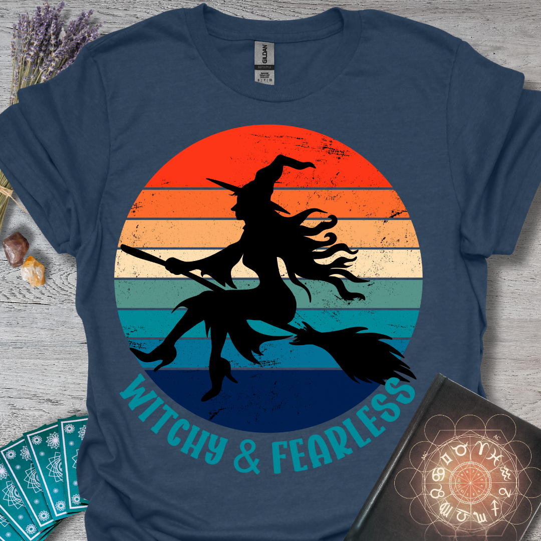 Retro Witchy & Fearless T-Shirt