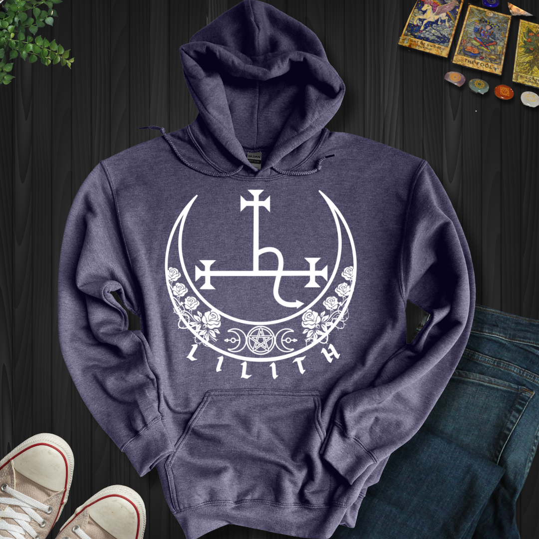 Lilith's Midnight Sigil Hooded Sweatshirt