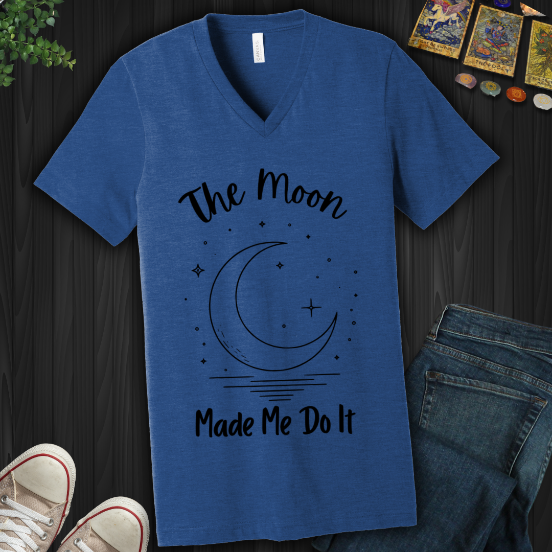 Lunar Excuse  V-Neck Tee