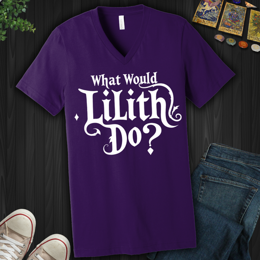 Empowered By Lilith  V-Neck Tee