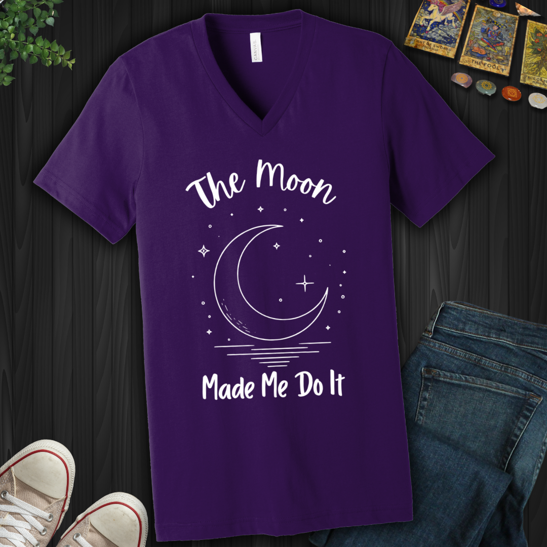 Lunar Excuse  V-Neck Tee