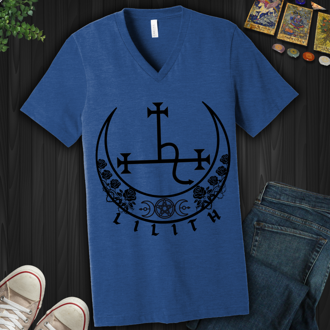Lilith's Shadow Mark V-Neck Tee