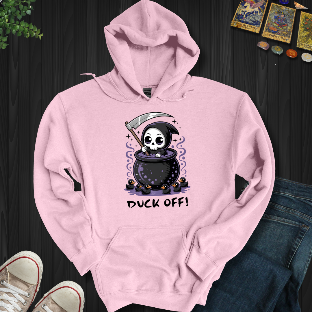 Duck Off  Hooded Sweatshirt