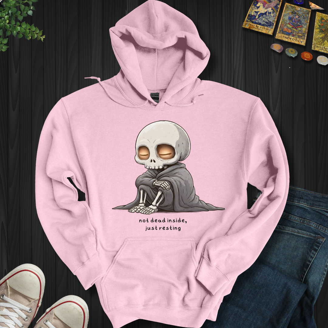 Just Resting Hooded Sweatshirt
