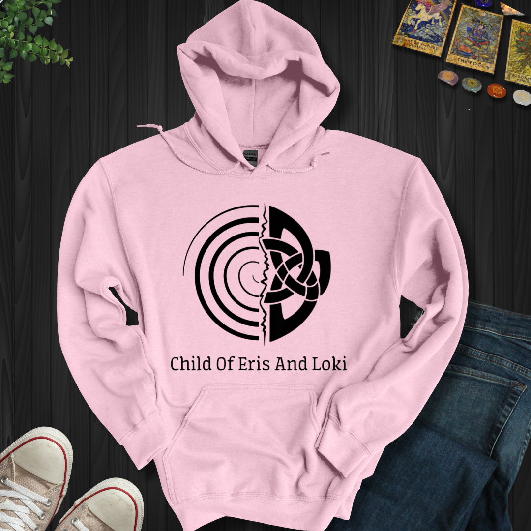 Child Of Eris And Loki Hooded Sweatshirt