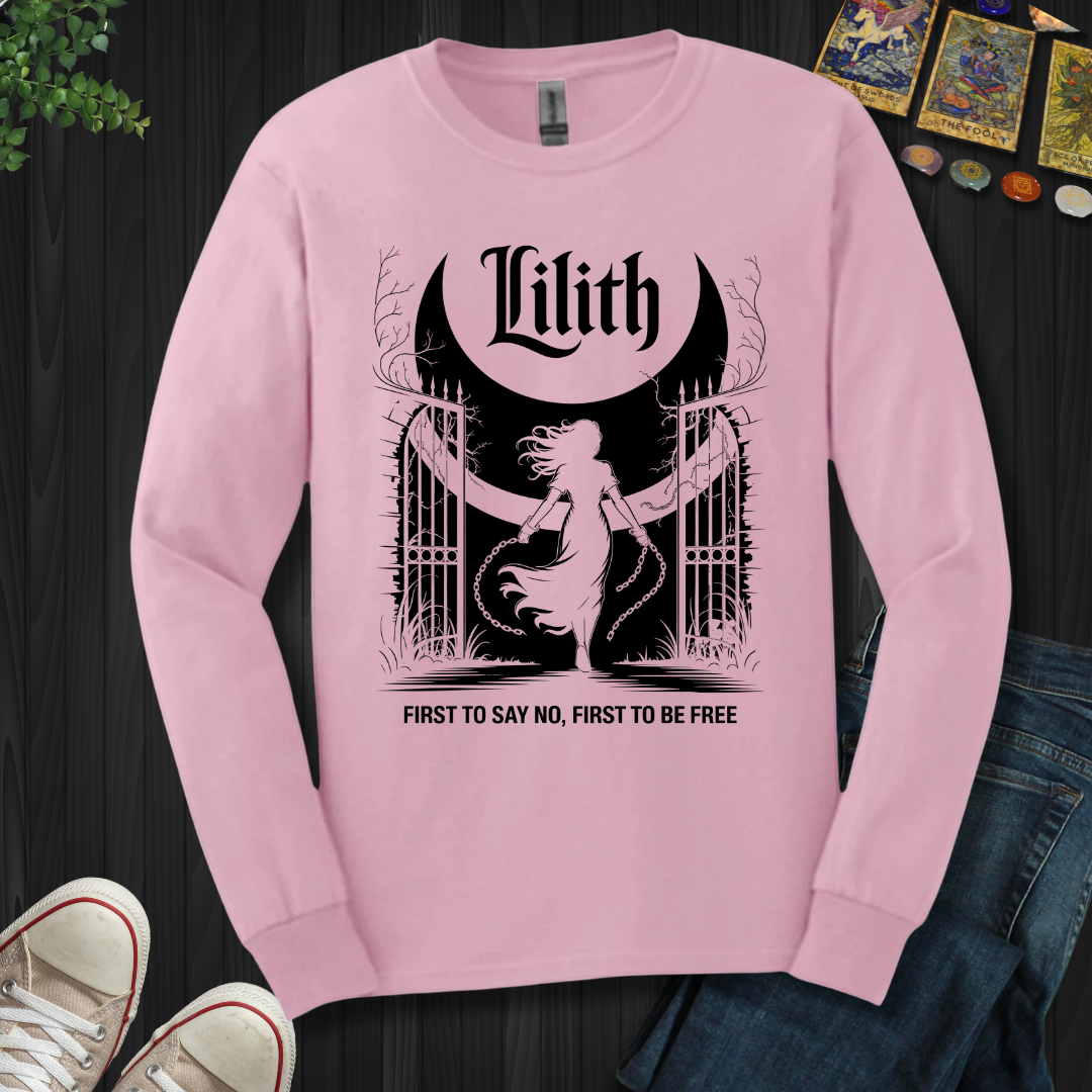 Lilith, First To Say No Long Sleeve Tee