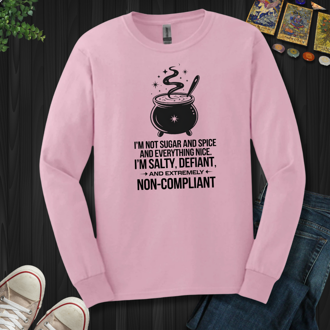 Non-Compliant Long Sleeve Tee