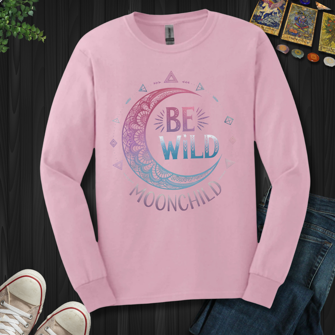 Be Wild Moon Child Long Sleeve Tee