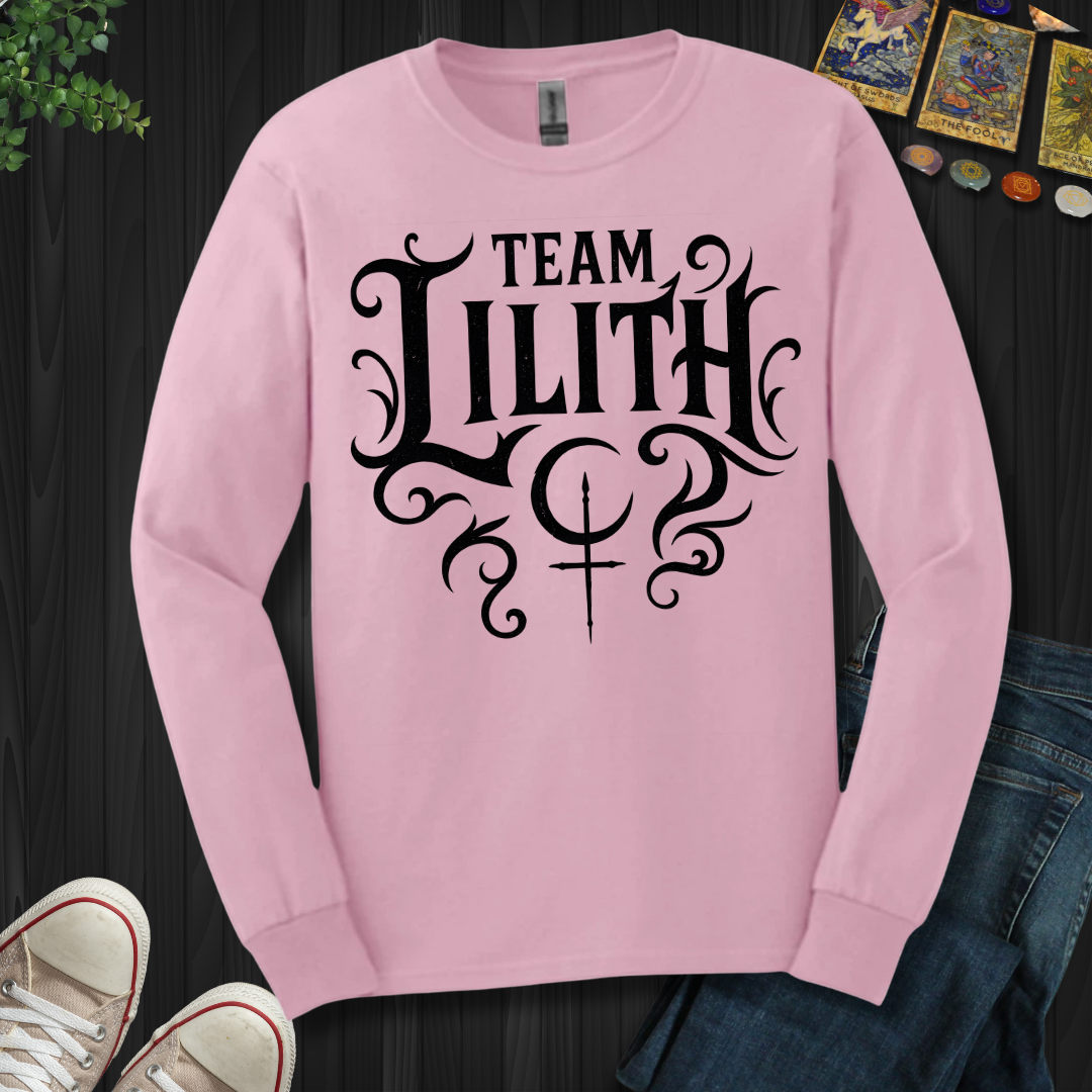 Team Lilith: Sacred Rebellion Long Sleeve Tee