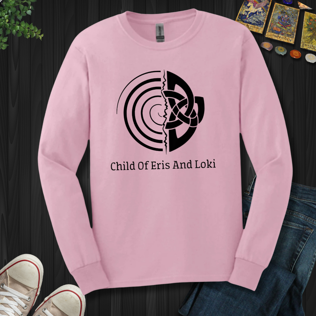 Child Of Eris And Loki Long Sleeve Tee