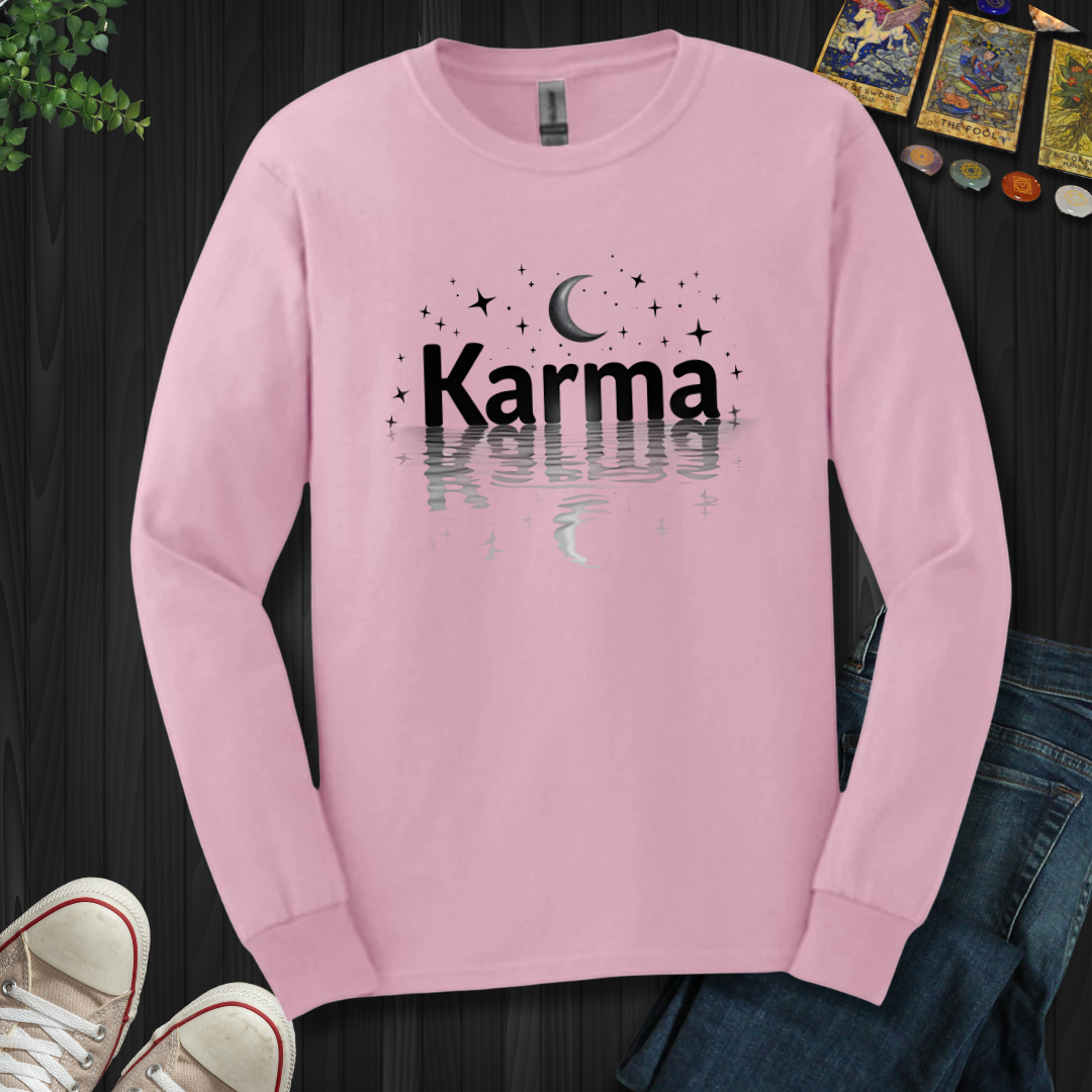Reflective Karma Long Sleeve Tee