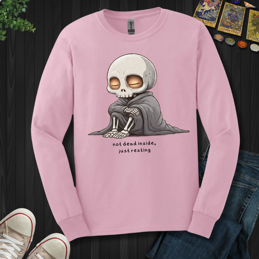 Just Resting  Long Sleeve Tee