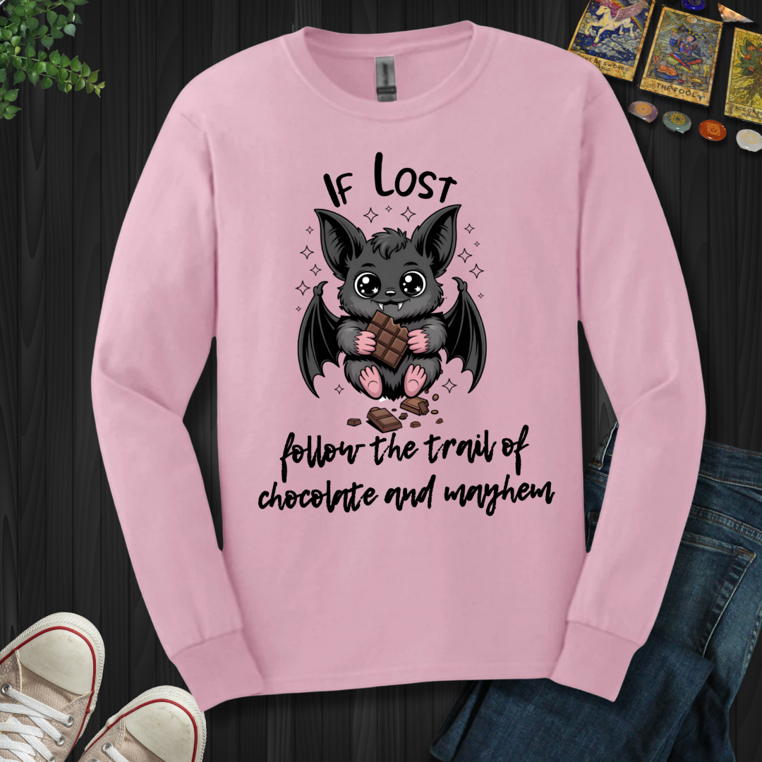 Chocolate and Mayhem Long Sleeve Tee