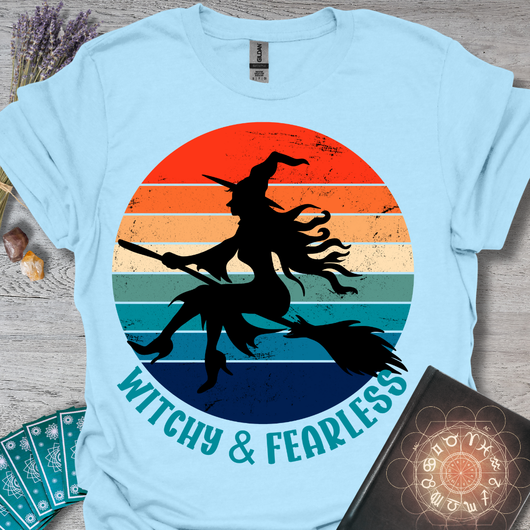 Retro Witchy & Fearless T-Shirt