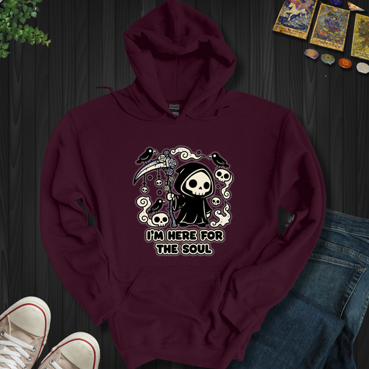Here For The Soul Hooded Sweatshirt