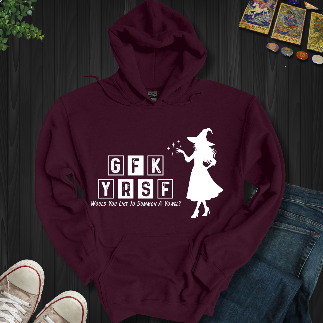 Summon A Vowel Hooded Sweatshirt