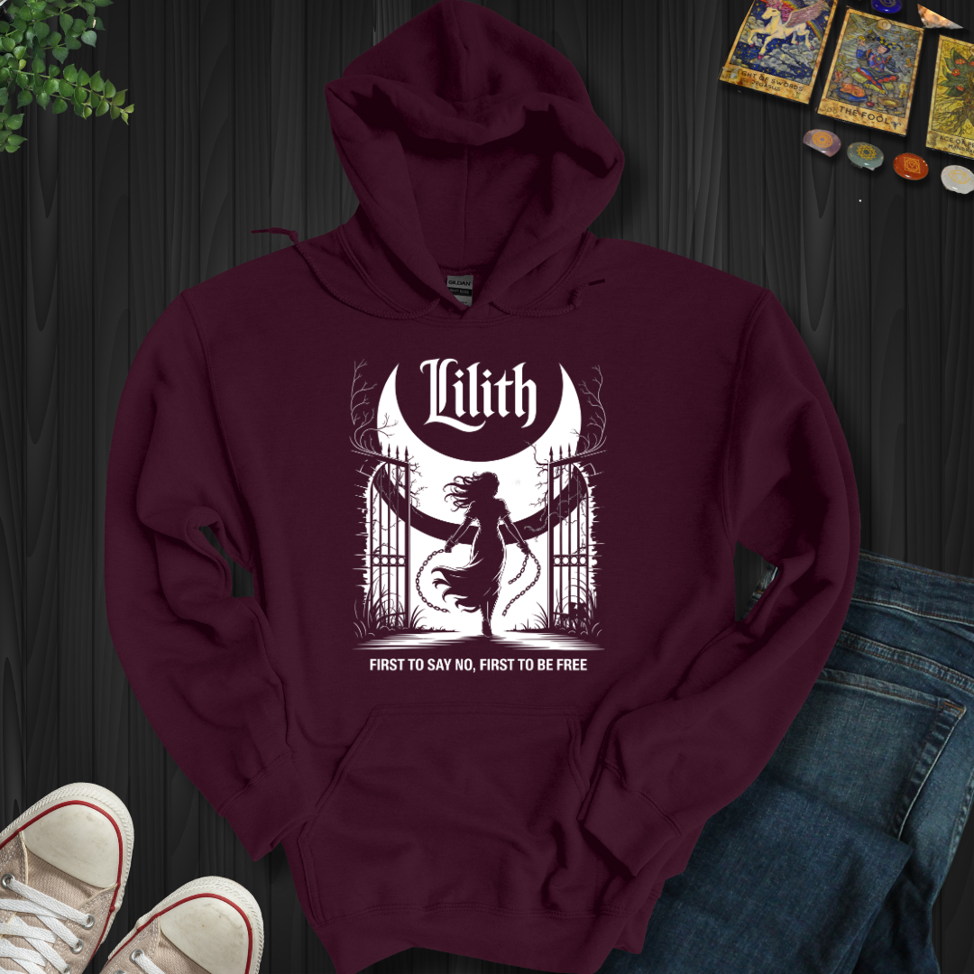 Lilith, First To Say No Hooded Sweatshirt