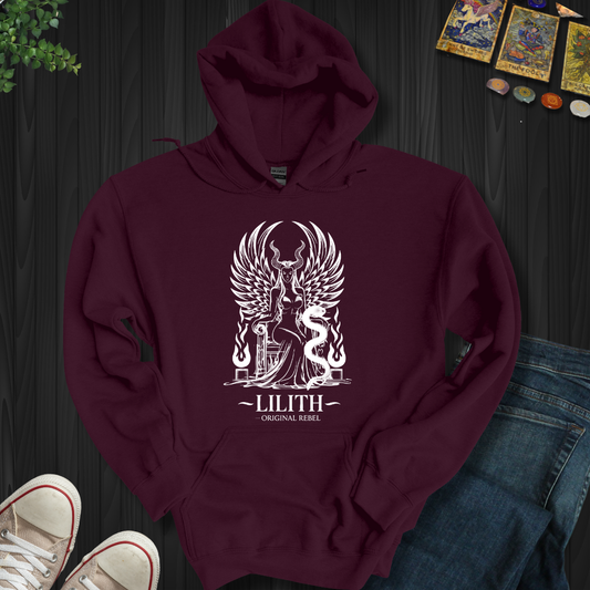 Lilith: The Original Rebel Hooded Sweatshirt