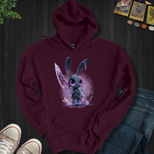 Warrior Bunny Hooded Sweatshirt