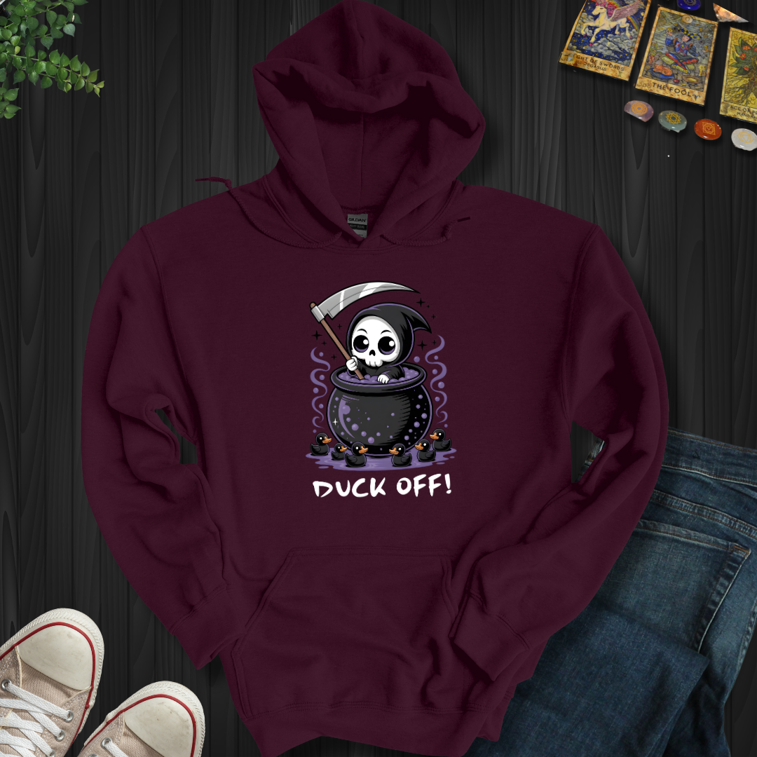 Duck Off  Hooded Sweatshirt