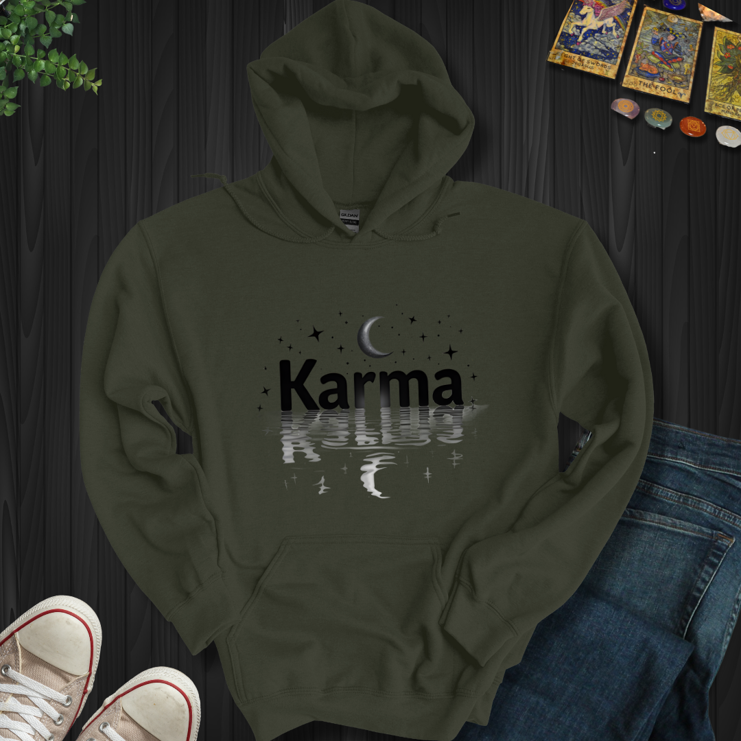 Reflective Karma Hooded Sweatshirt