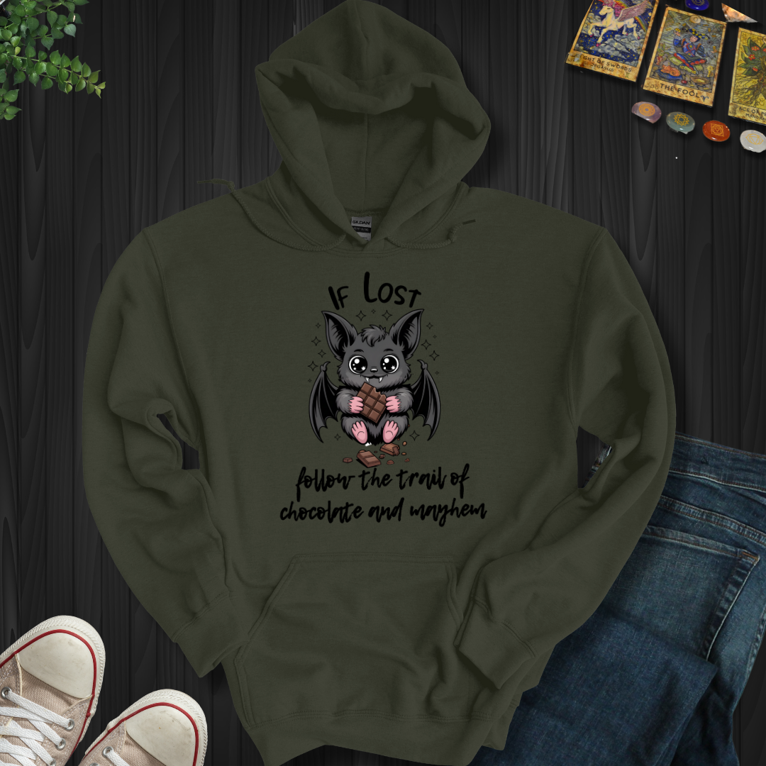 Chocolate and Mayhem Hooded Sweatshirt