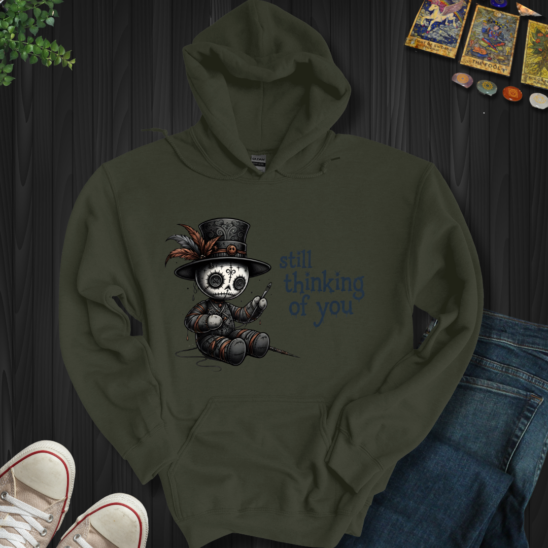 Still Thinking Of You Voodoo Hooded Sweatshirt