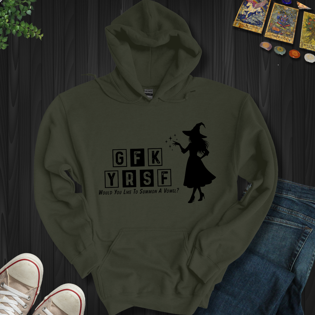 Summon A Vowel Hooded Sweatshirt