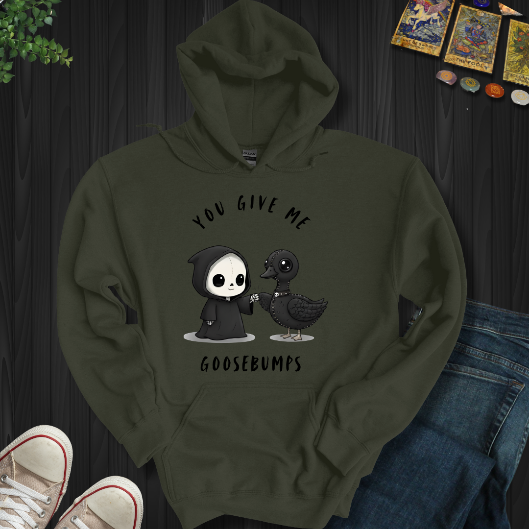 Goosebumps Copy of Not Today Cupid Hooded Sweatshirt
