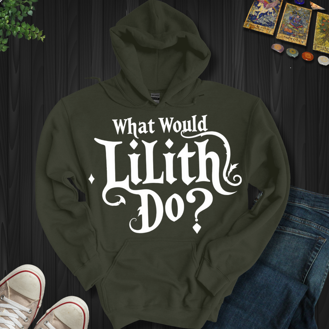 Lilith Empowered: The Original Rebel Hooded Sweatshirt