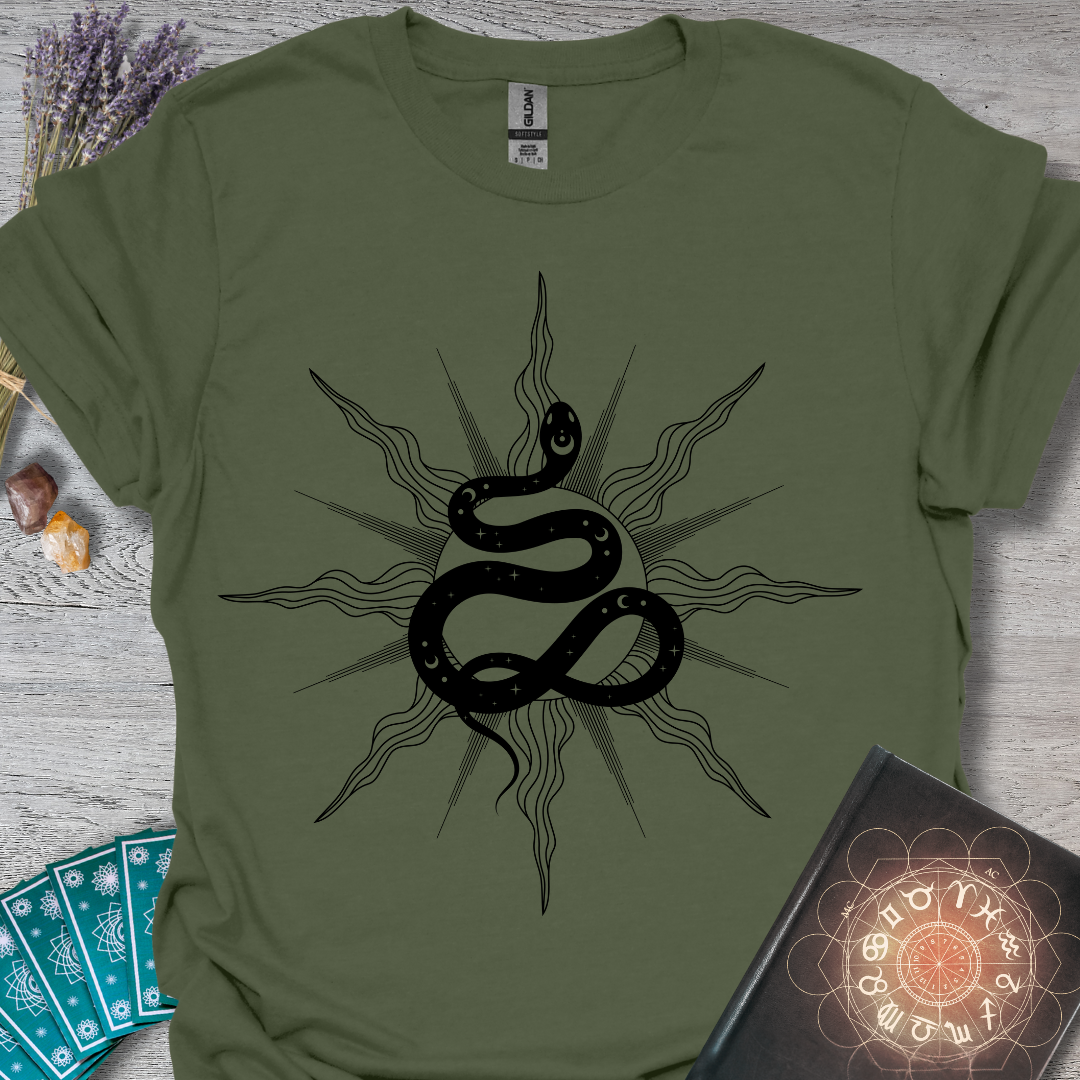 Celestial Sun Snake T-Shirt
