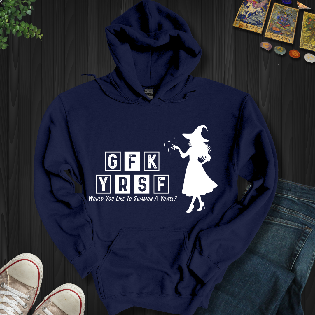 Summon A Vowel Hooded Sweatshirt