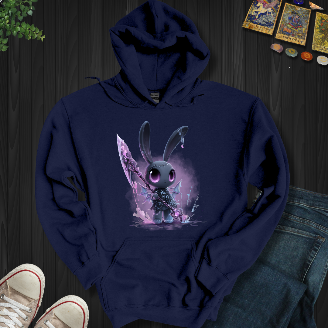 Warrior Bunny Hooded Sweatshirt