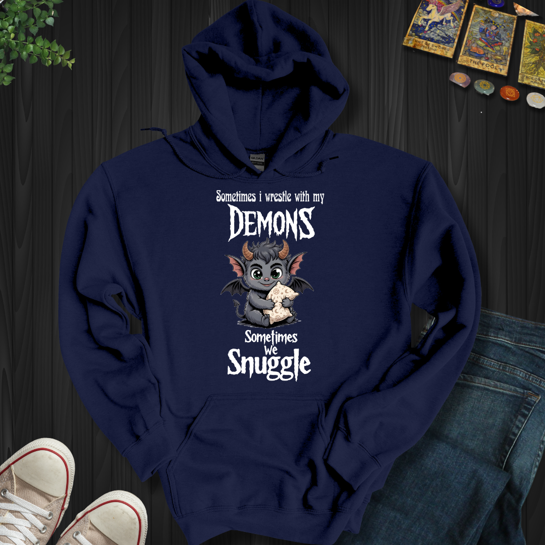 Snuggle Demon Hooded Sweatshirt