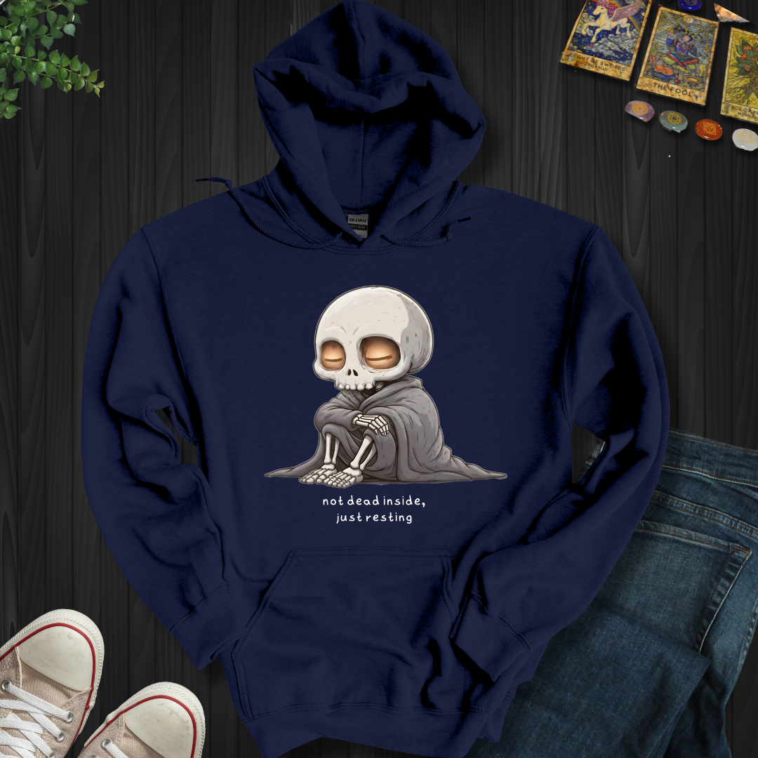 Just Resting Hooded Sweatshirt