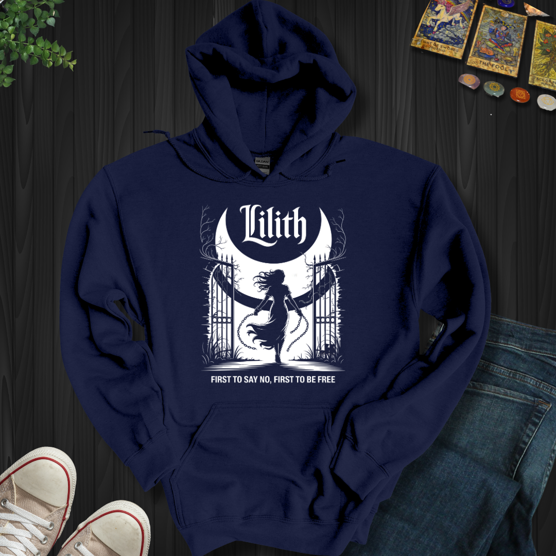Lilith, First To Say No Hooded Sweatshirt