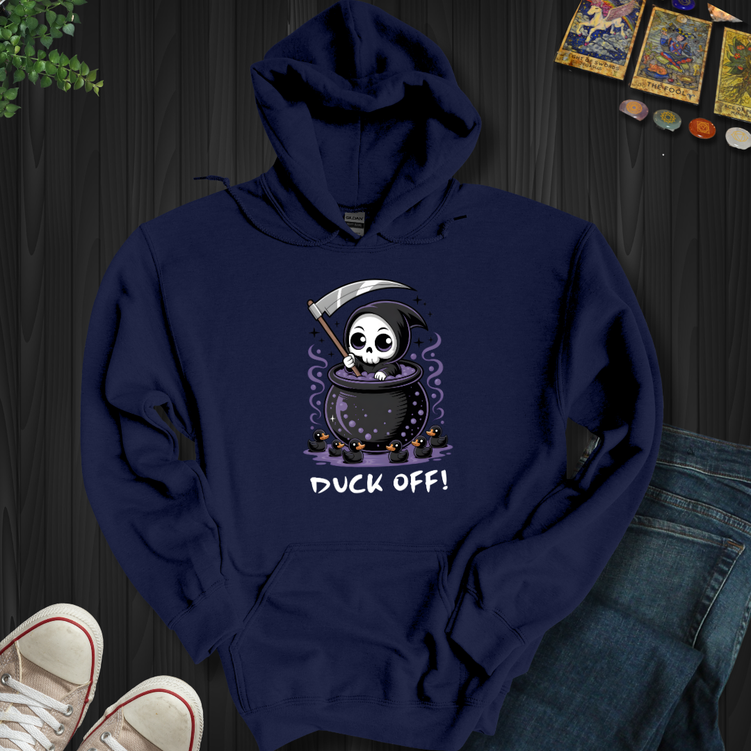 Duck Off  Hooded Sweatshirt