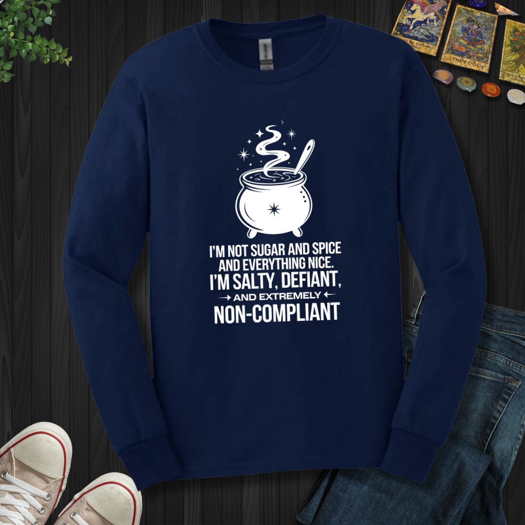 Non-Compliant Long Sleeve Tee
