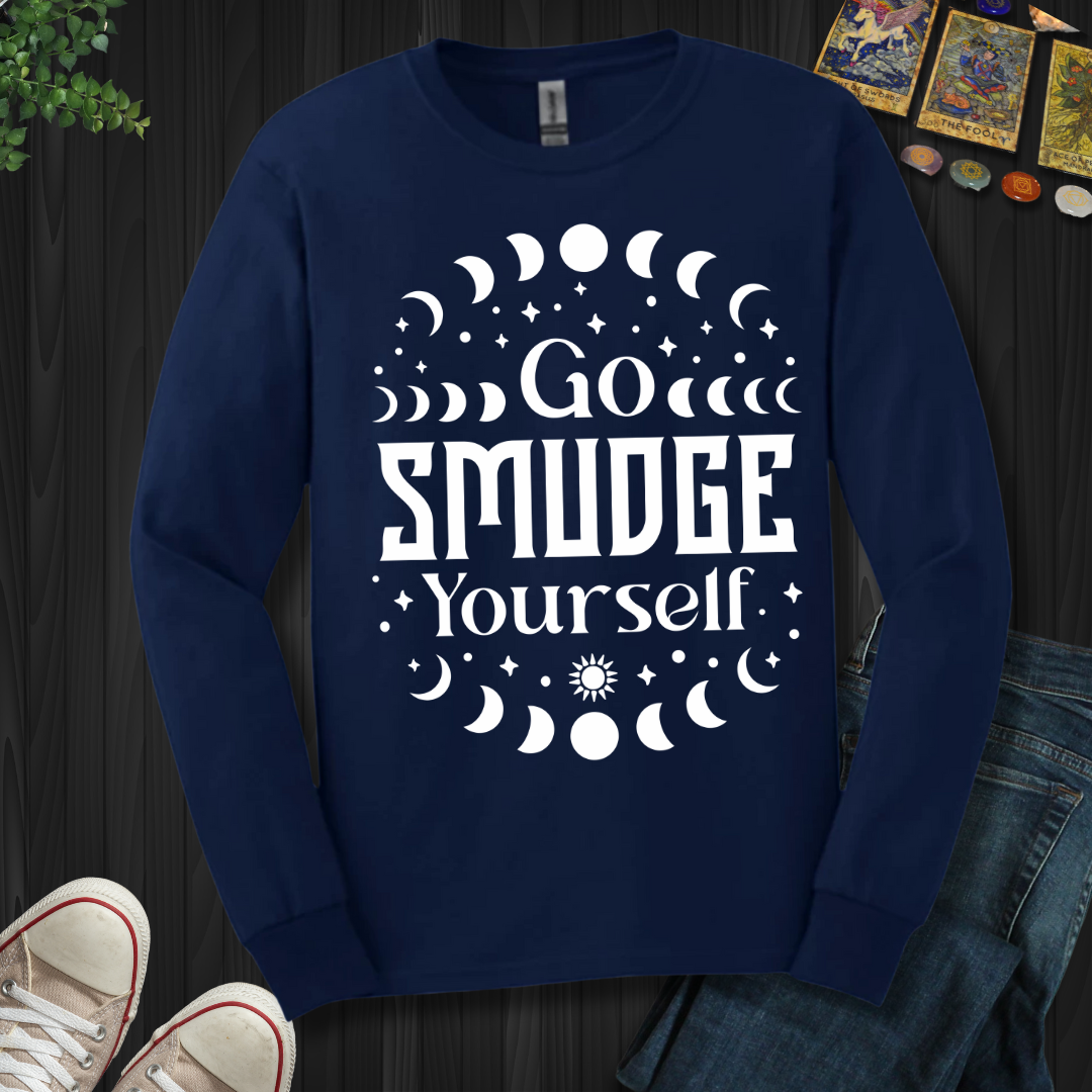 Go Smudge Yourself Long Sleeve Tee