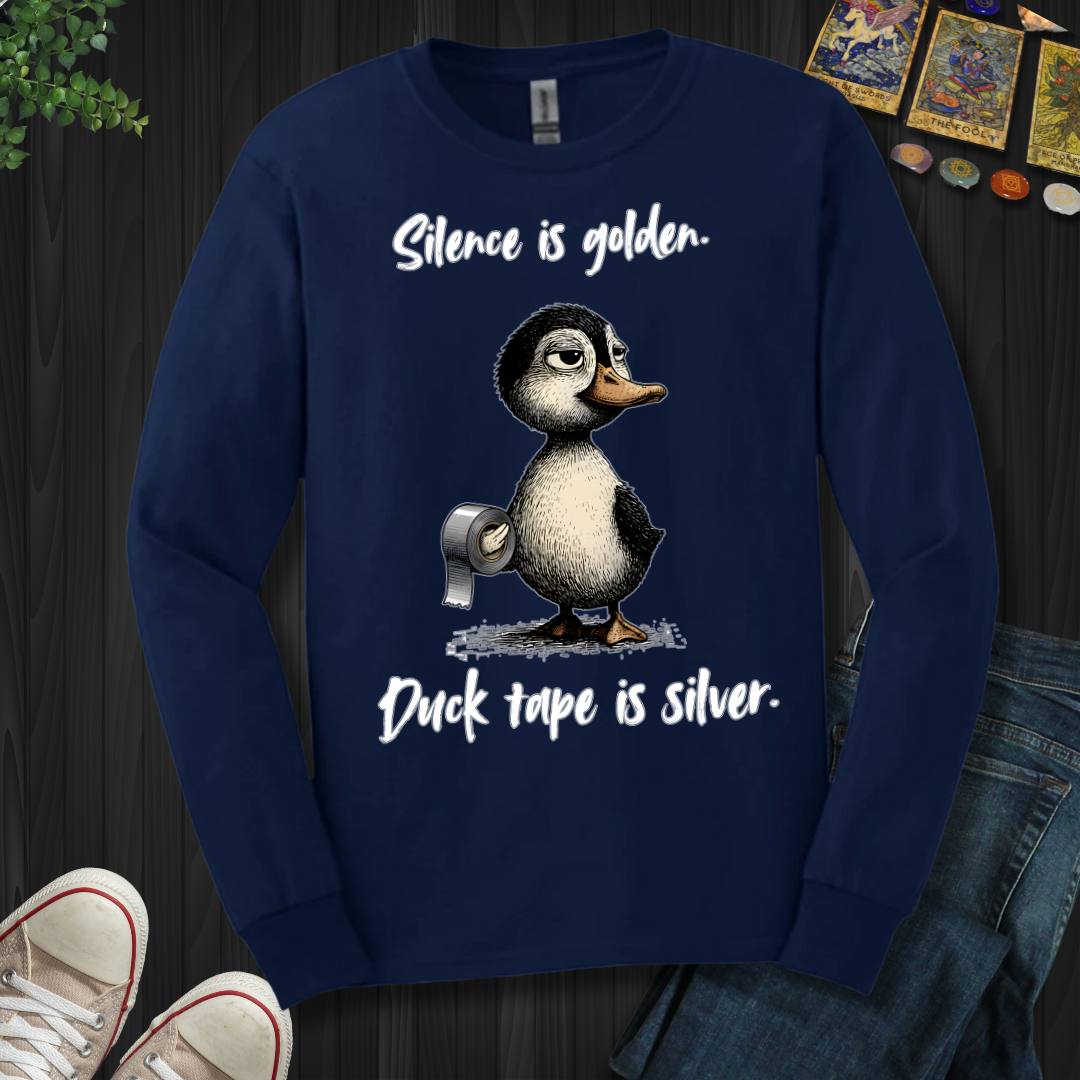 Silence Is Golden Long Sleeve Tee