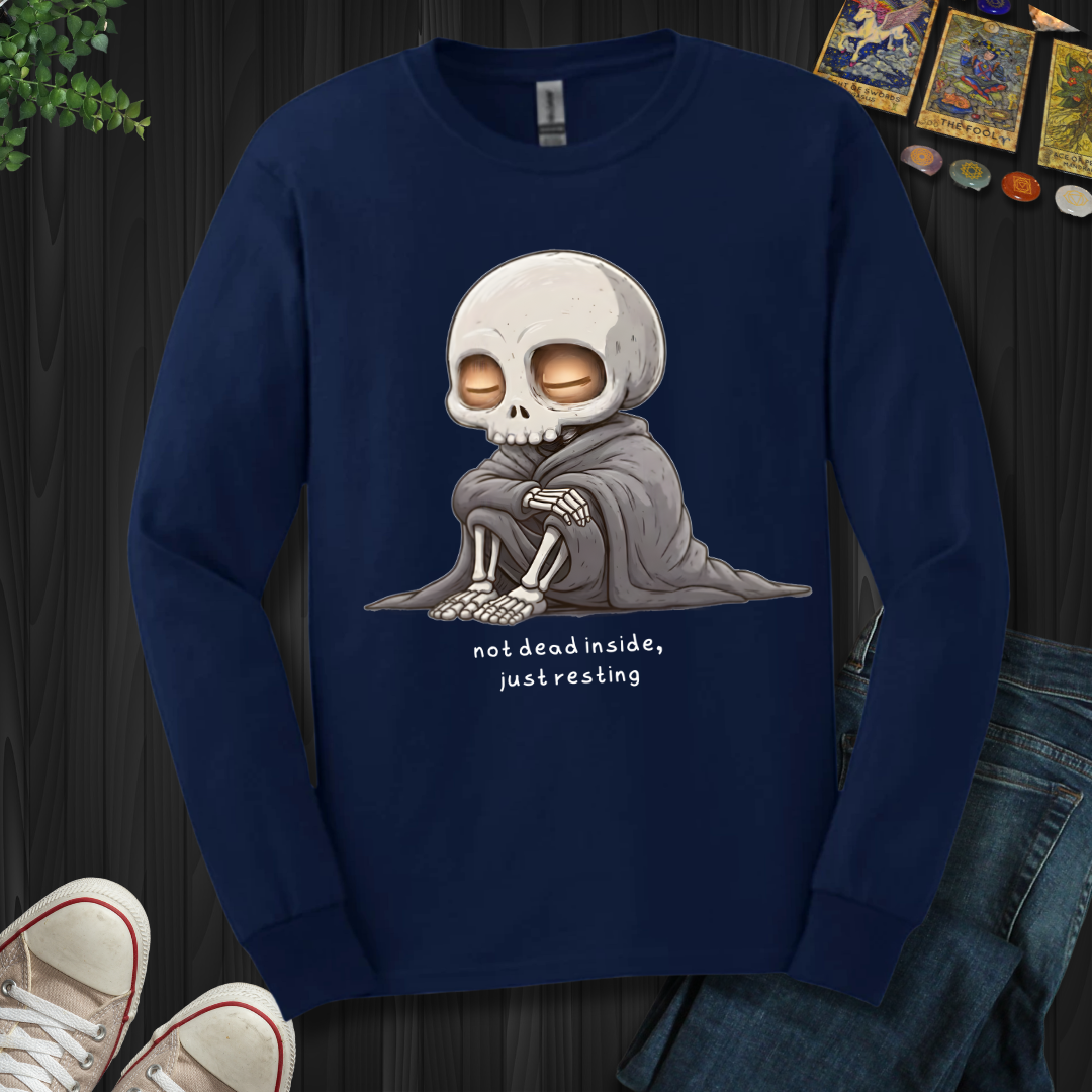 Just Resting  Long Sleeve Tee