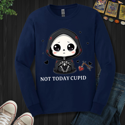 Not Today Cupid Long Sleeve Tee