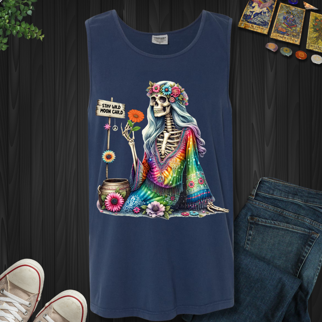 Hippy Moon Child Tank Top