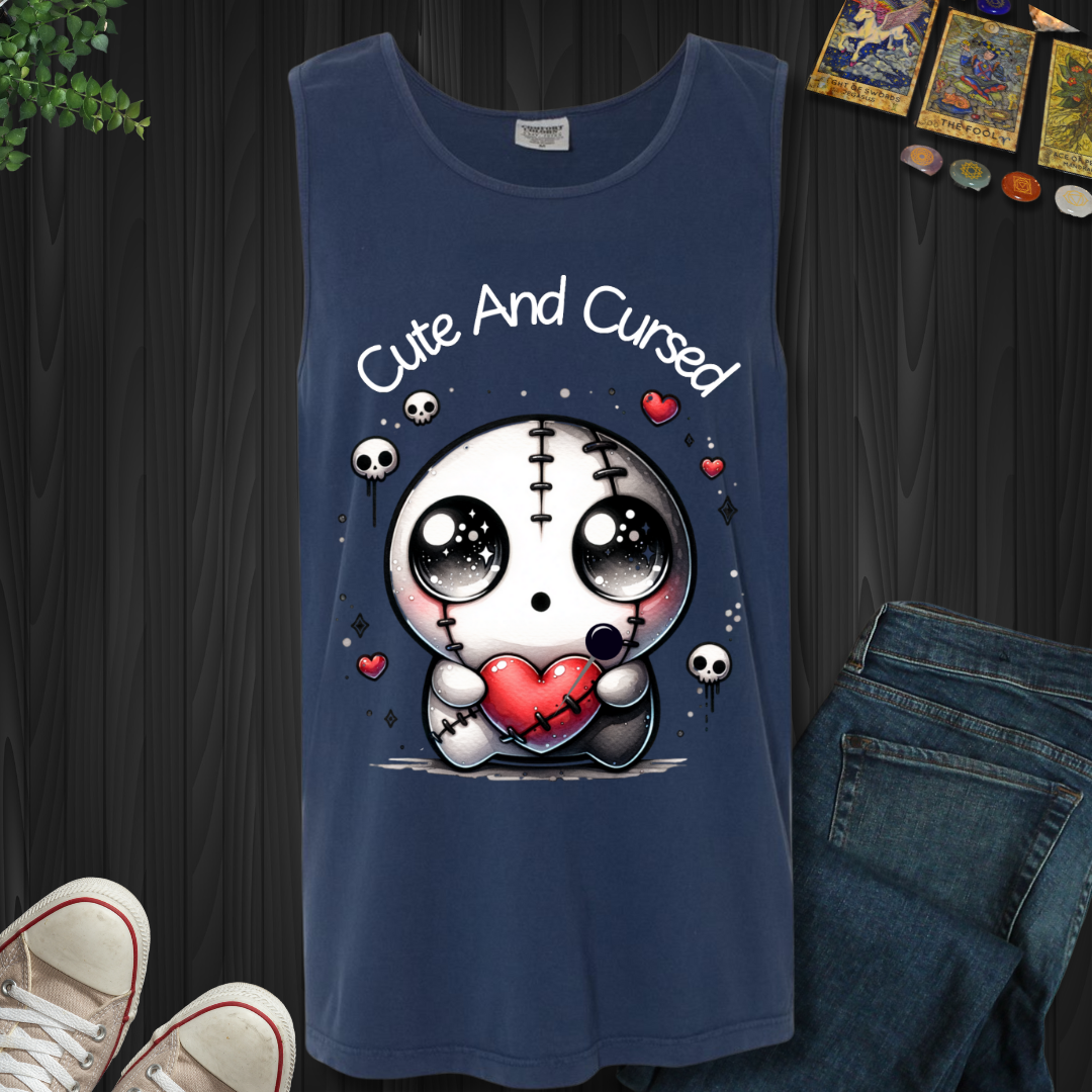 Cute And Cursed Tank Top