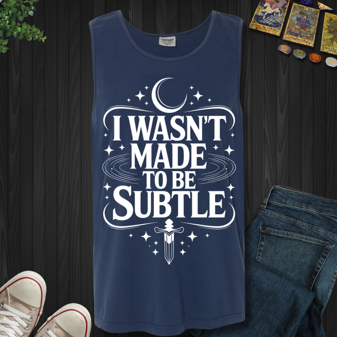Not Subtle Tank Top