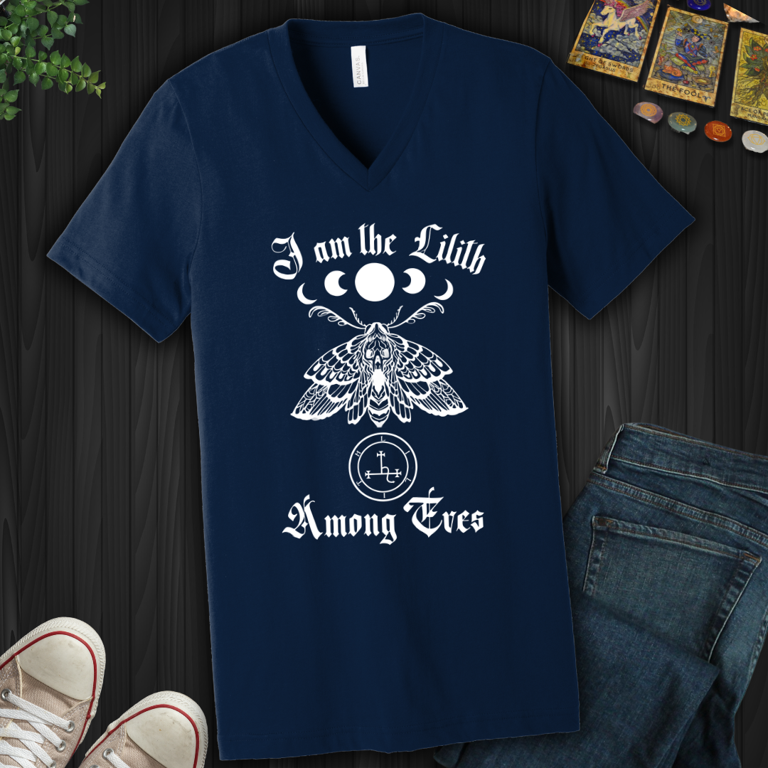 I Am the Lilith Among Eves V-Neck Tee